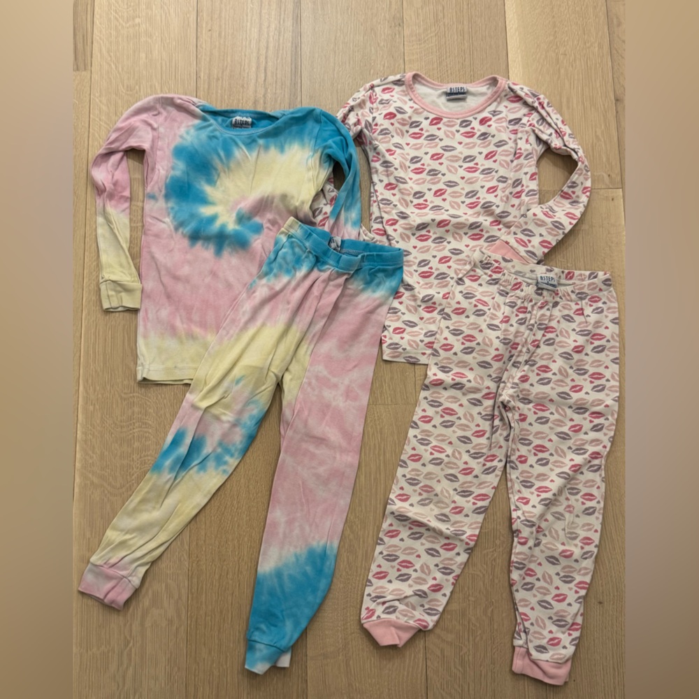 BSteps Babysteps Girls Pajamas Two Sets of Girls Pajamas - Size 4 Years